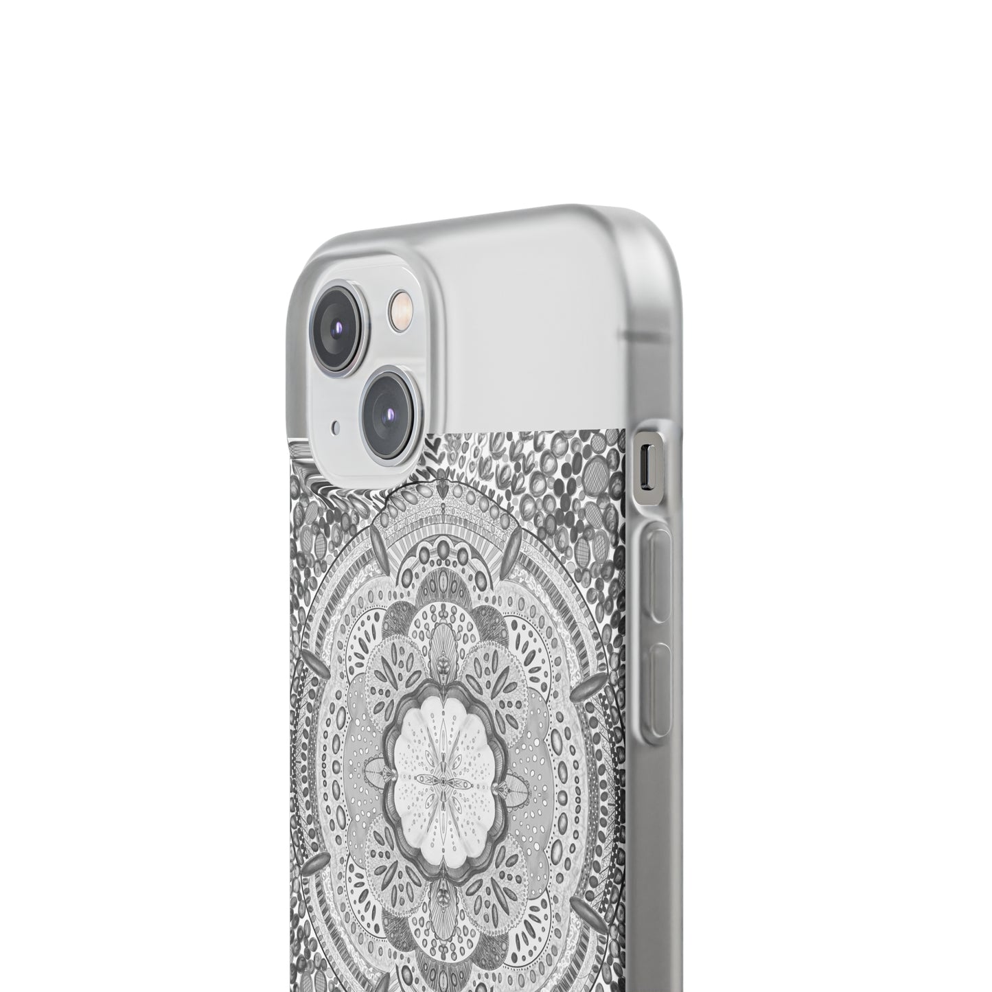 Crab Damask in Red Flexi Cases