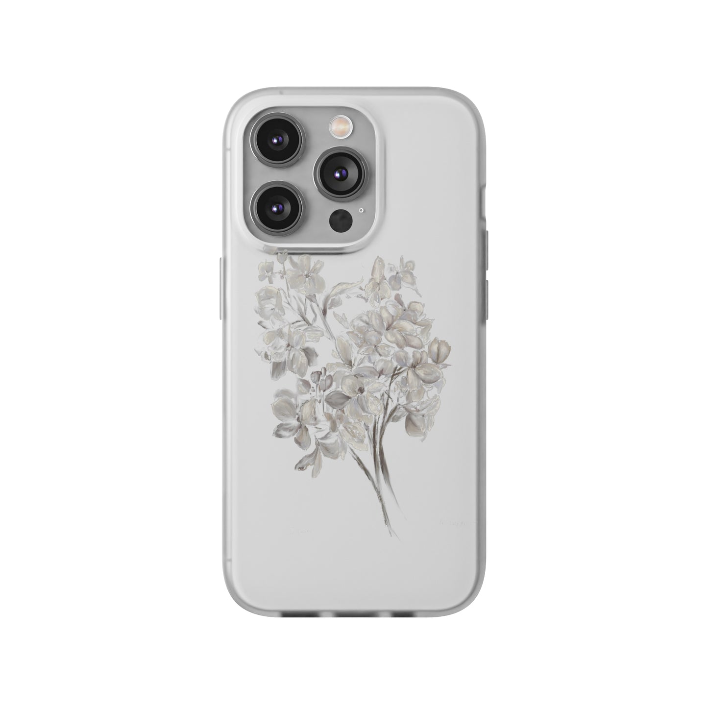 Soft white Lilac Flexi Cases