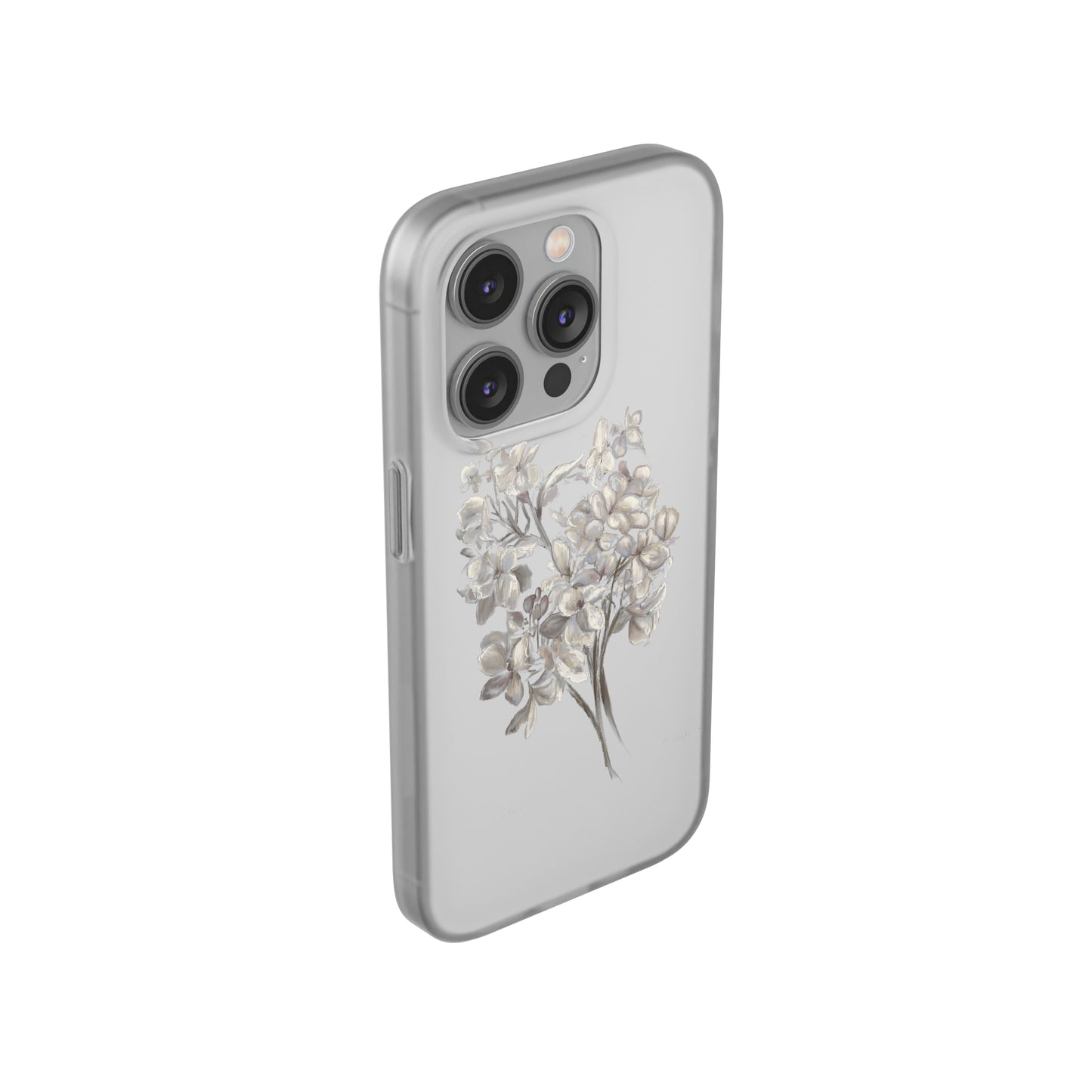 Soft white Lilac Flexi Cases