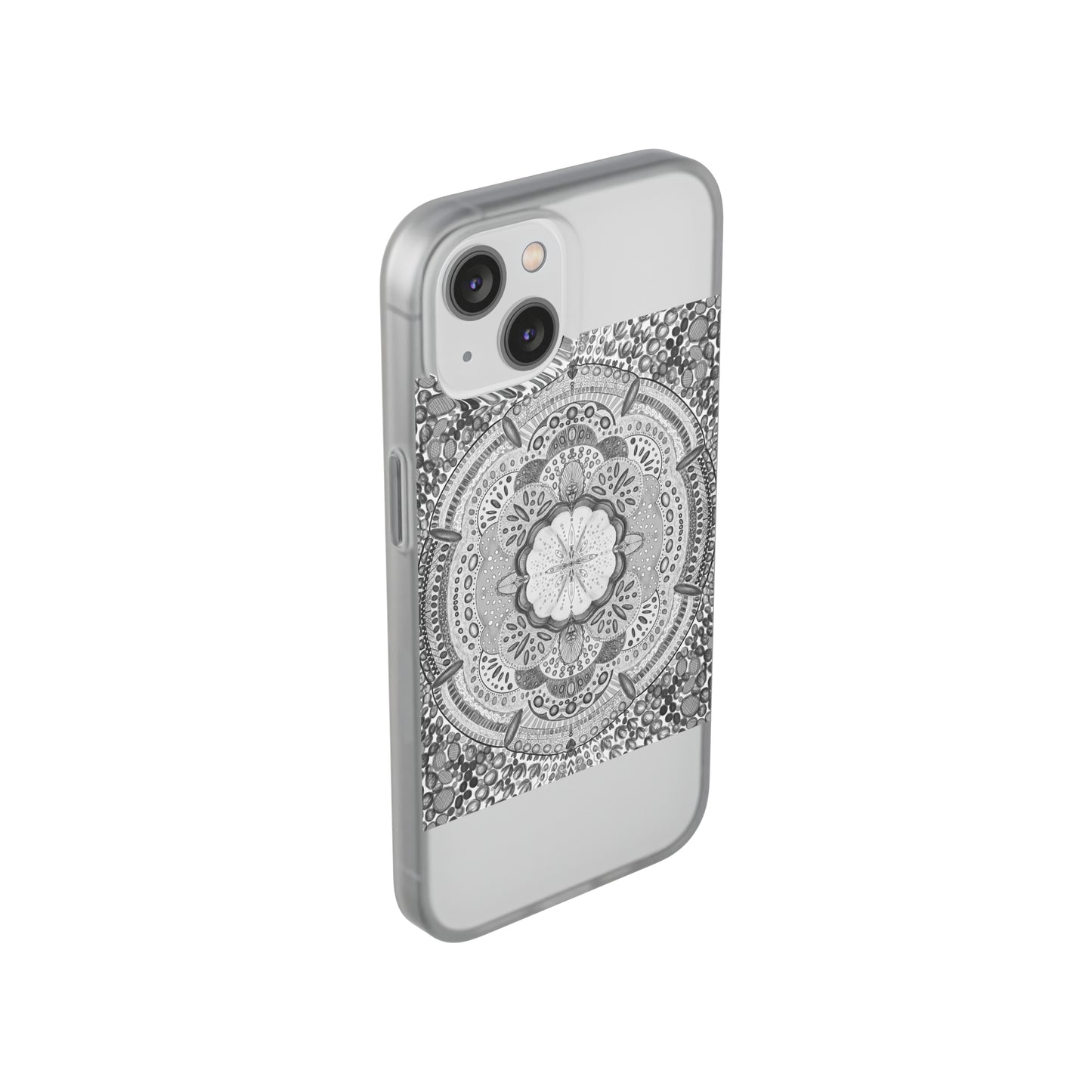 Crab Damask in Red Flexi Cases