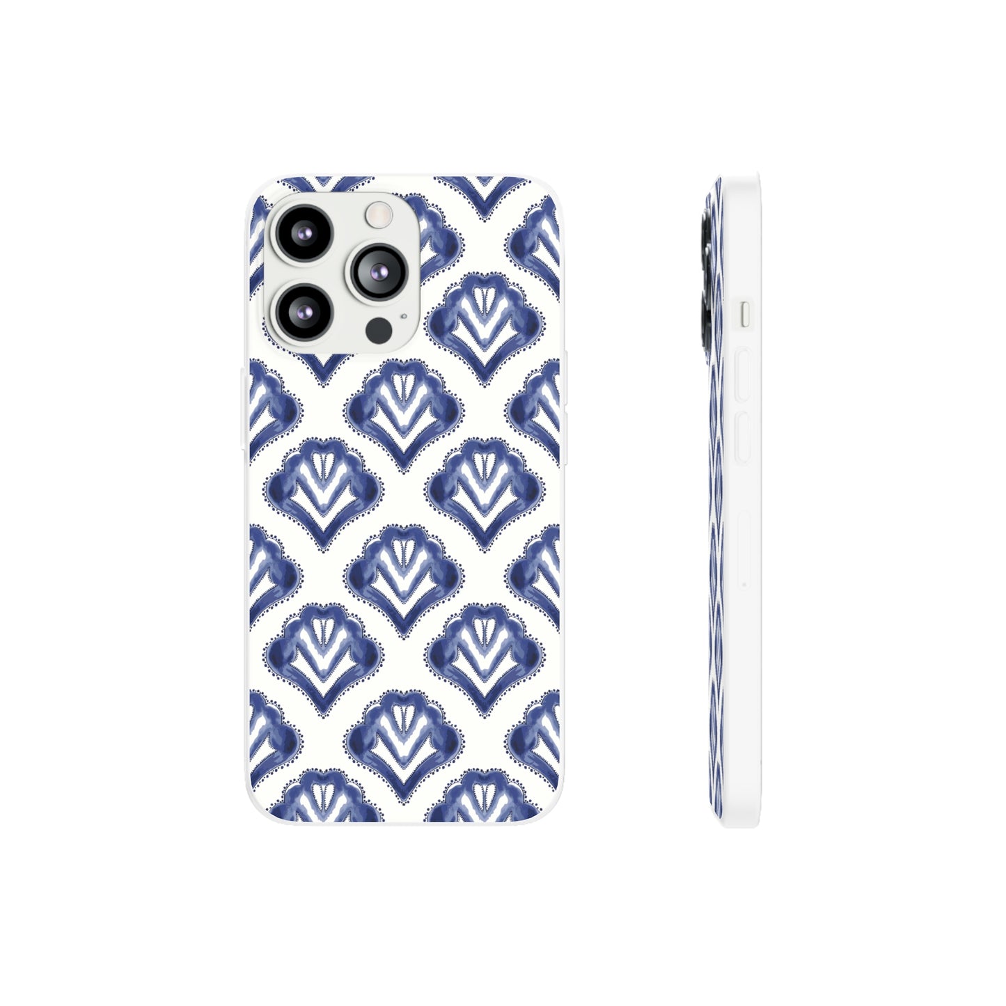 Coastal Blue Shell Collection Flexi Cases