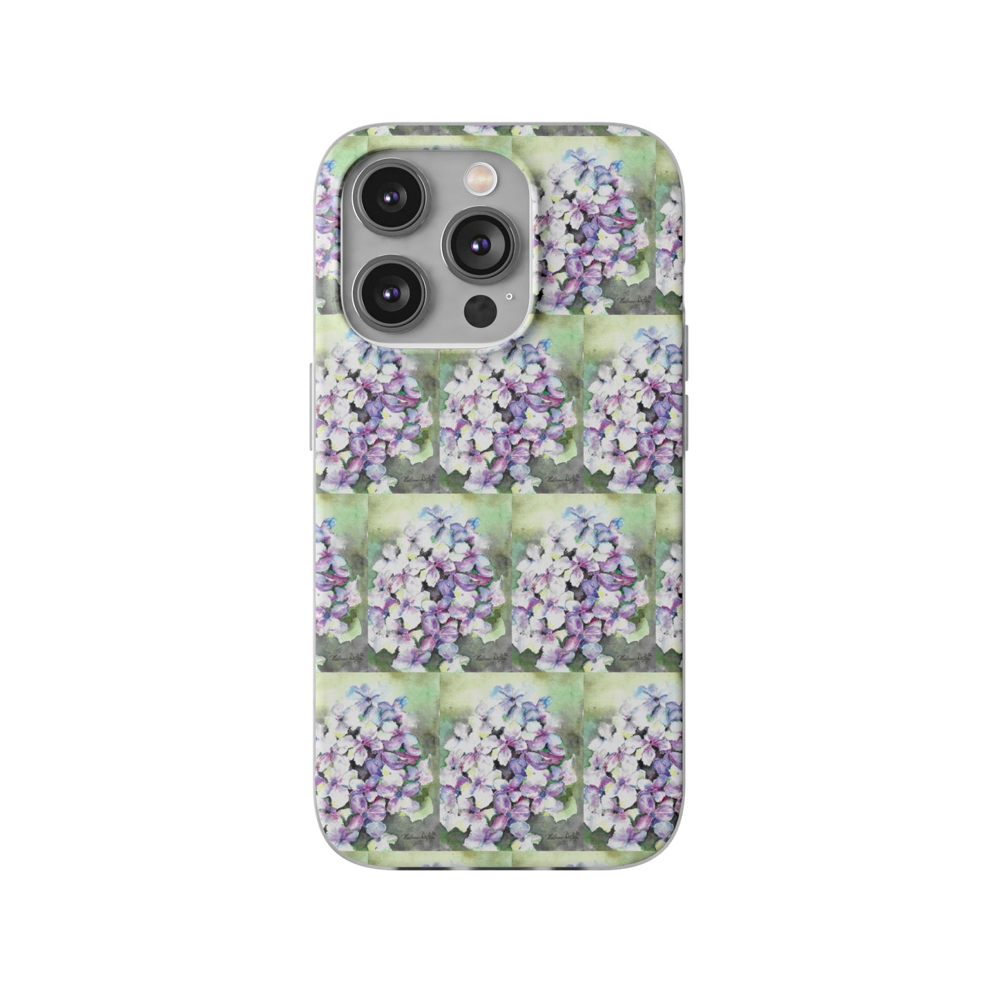 Hydrangea Flexi Cases